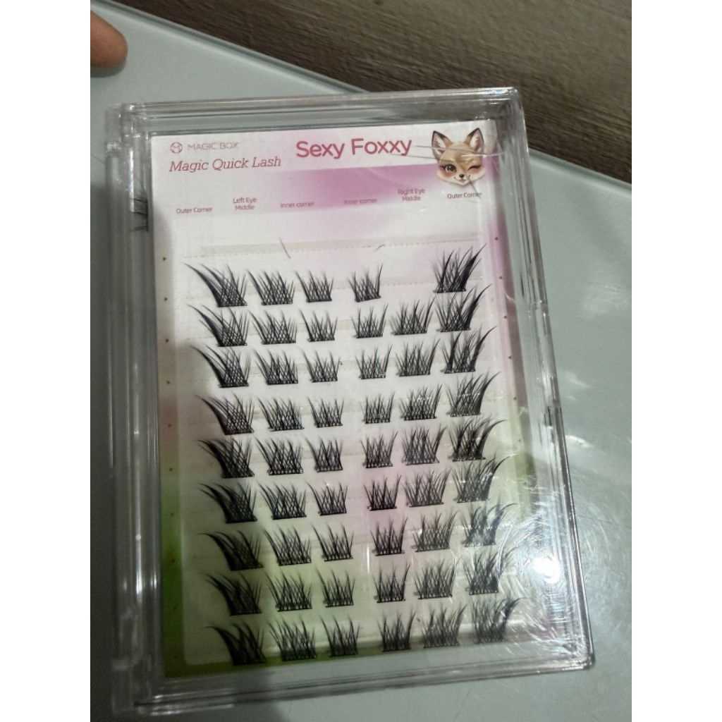 preloved bulu mata eyelash bulu mata palsu baisisi magic box mlen diary dorolab