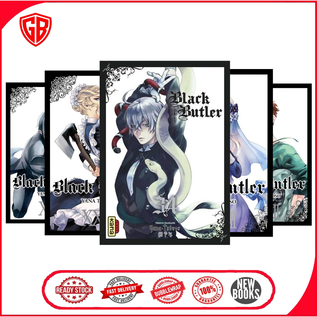 Black Butler Manga (33 Book series) (English)