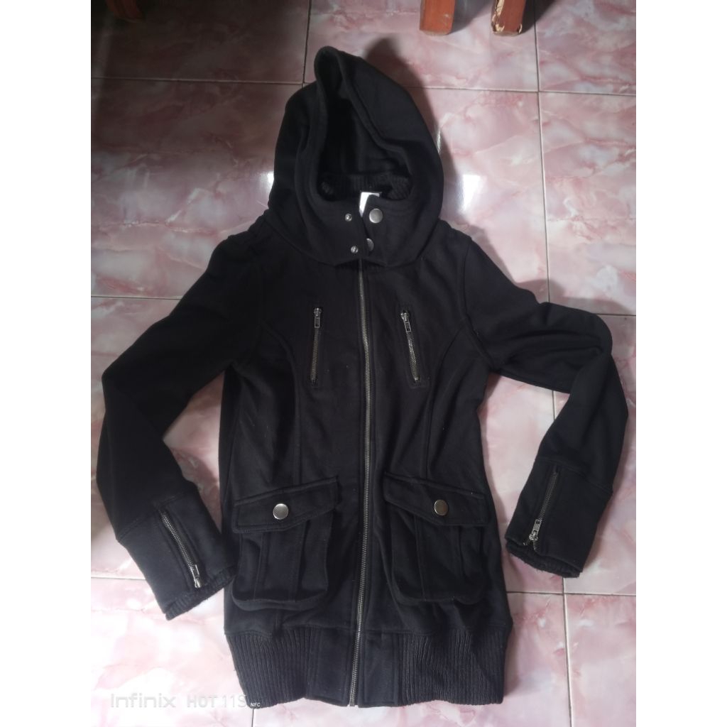 JAKETthrift hoodie kaostebal dari colza