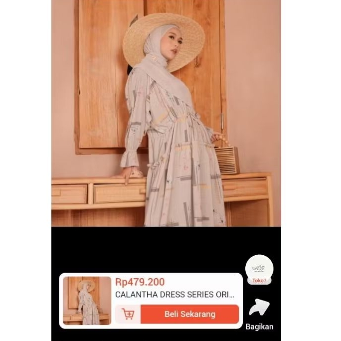 Preloved dress Zaskia x Shireen Sungkar XL