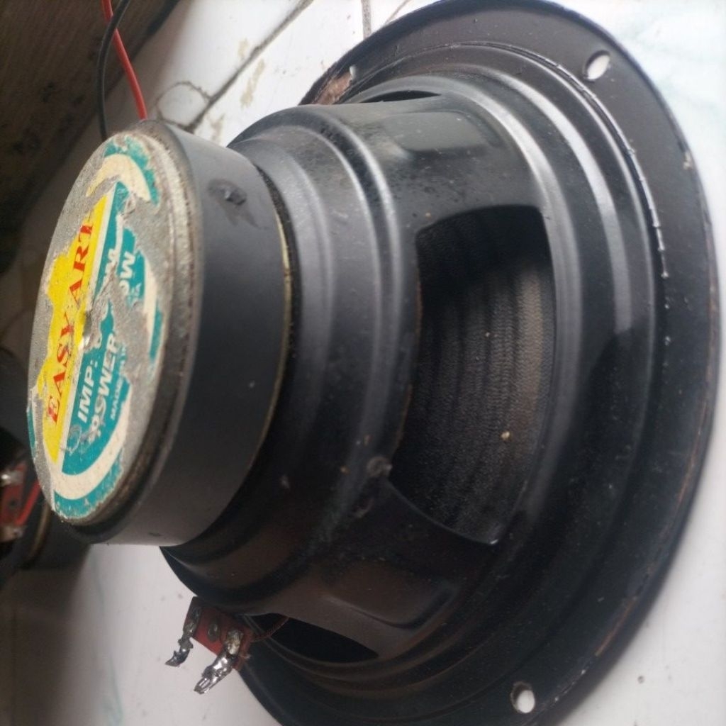 1pair sepeker 6inch easy art bekas