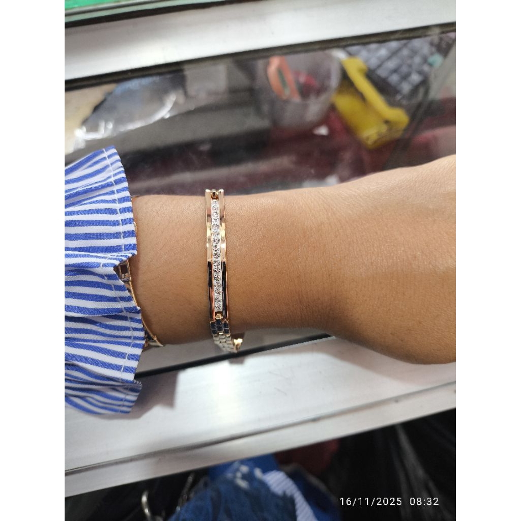 GELANG RANTE XUPING MODEL PERSIS EMAS ASLI