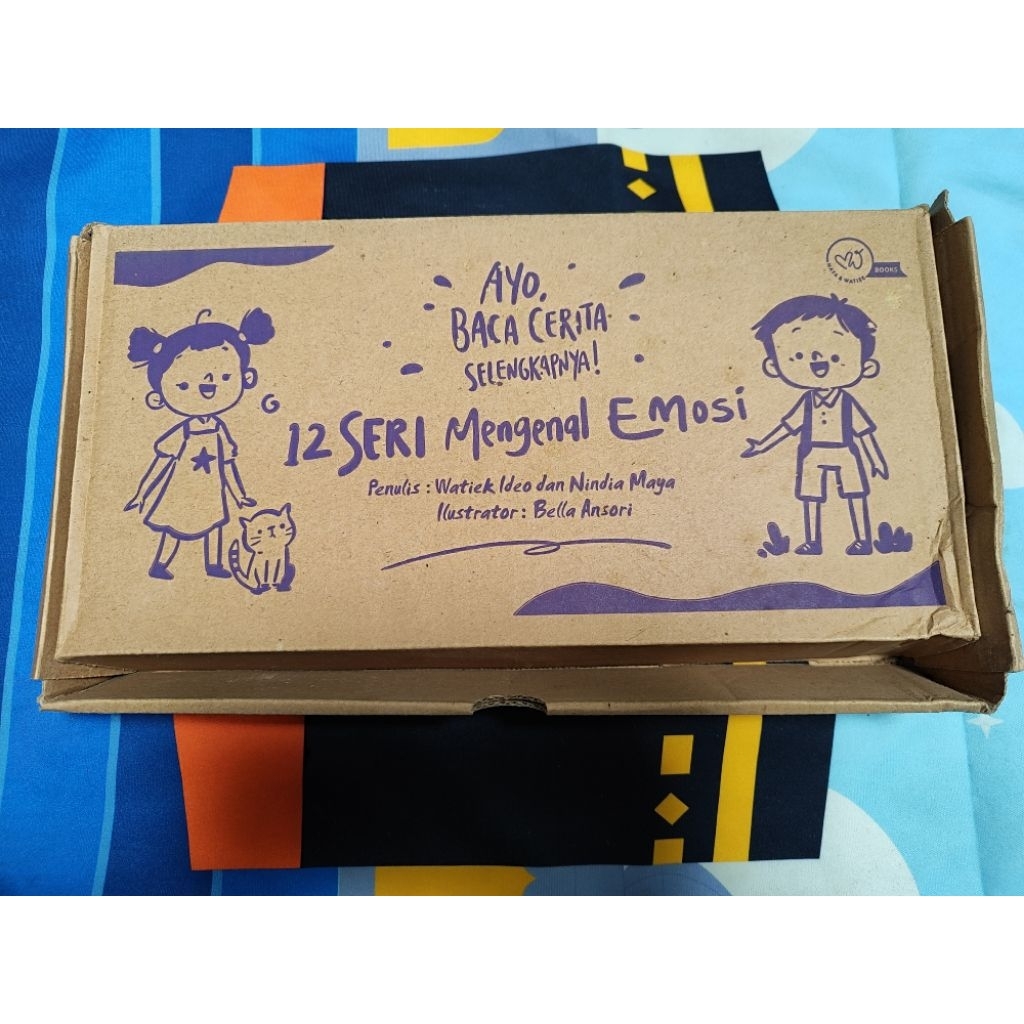 Preloved (New) buku 12 Seri Mengenal Emosi