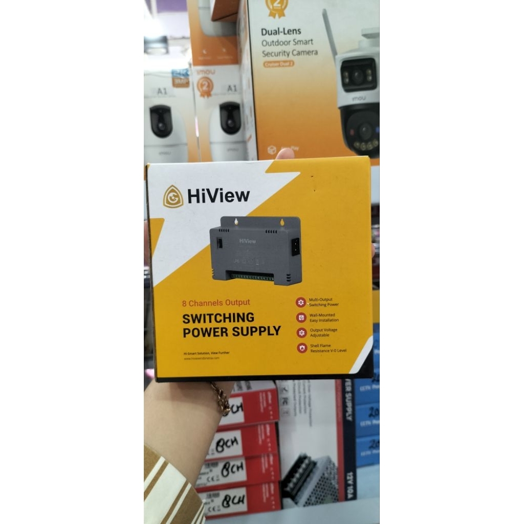 power supply cctv hiview 8ch