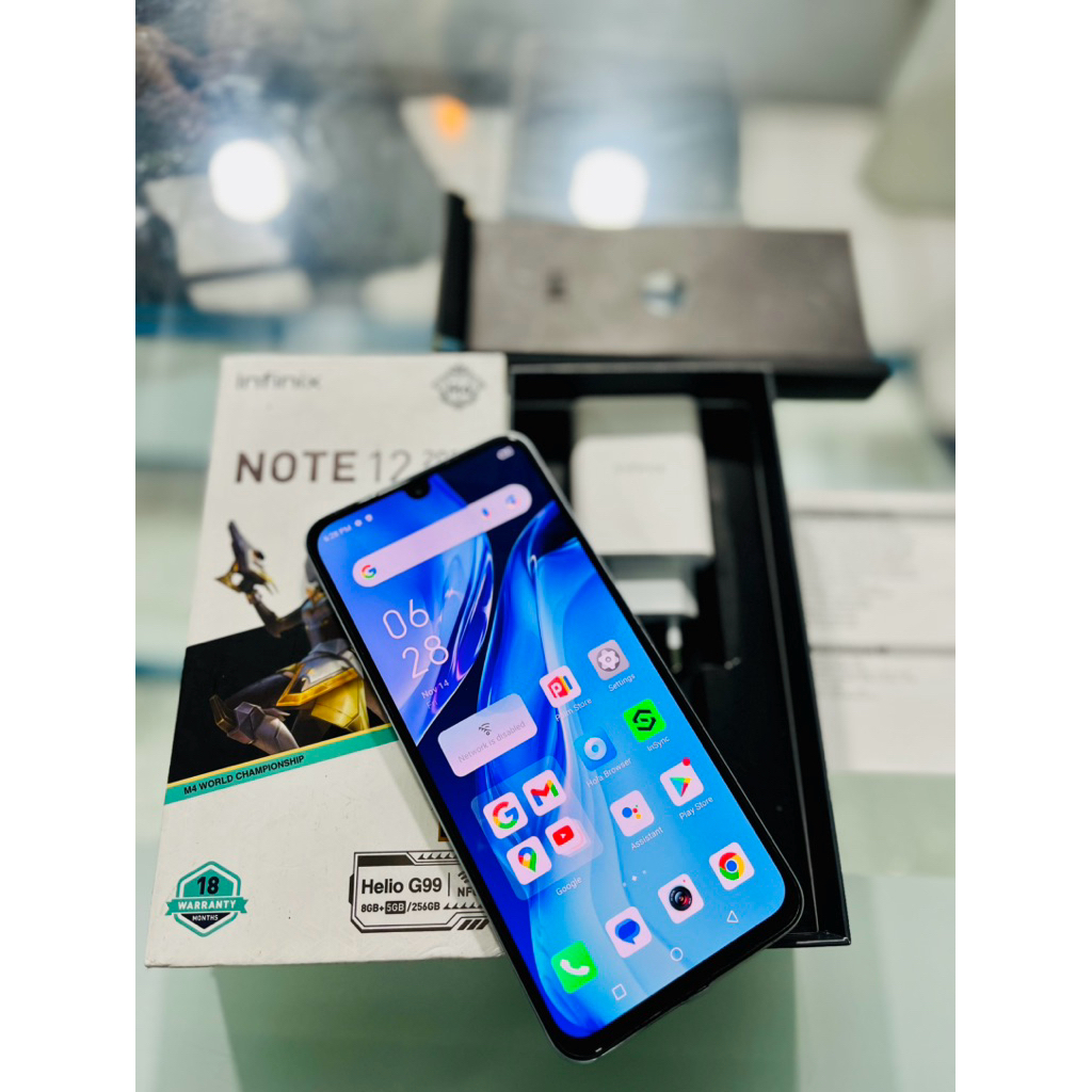 Infinix Note 12 2023 8/256 Lengkap Second Seken Sekon Murah Ori