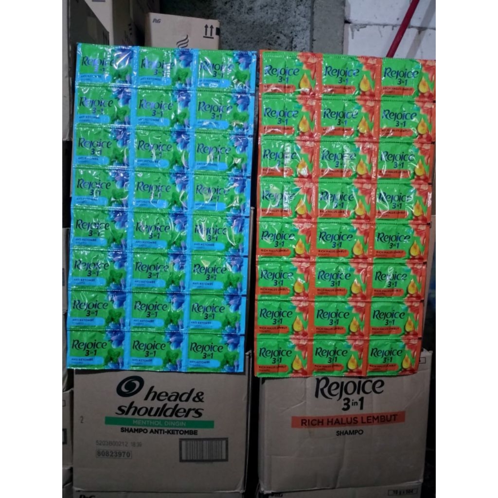 REJOICE 3 in 1 RICH HALUS LEMBUT | REJOICE RICH ANTI KETOMBE | REJOICE HIJAB | SAMPO REJOICE