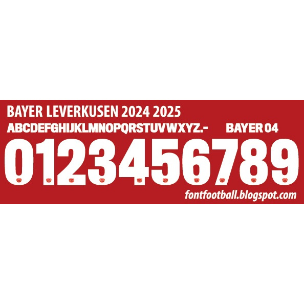NOMOR PUNGGUNG BAYER LEVERKUSEN