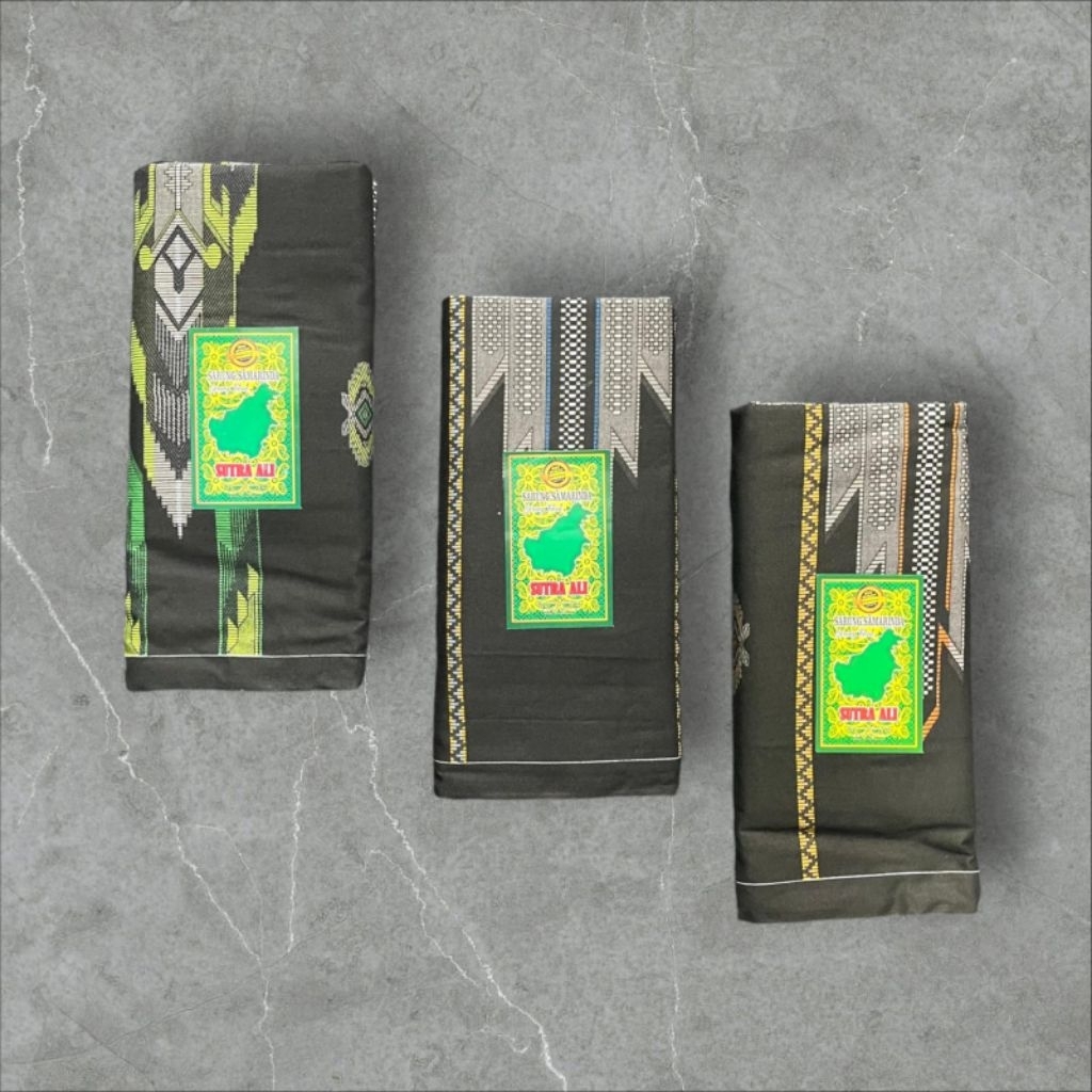 SARUNG SUTRA ALI SAMARINDA - SARUNG TENUN KHAS SAMARINDA