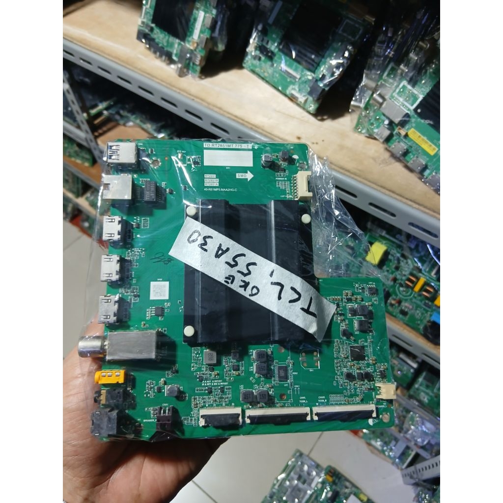 mb led tv tcl 55A30 - mainboard tv - mesin tv led