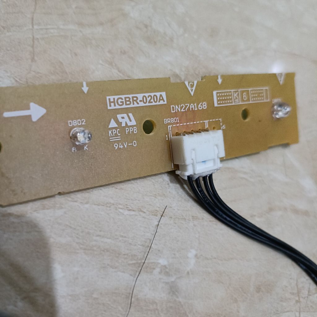 modul lampu dispenser galon bawah polytron