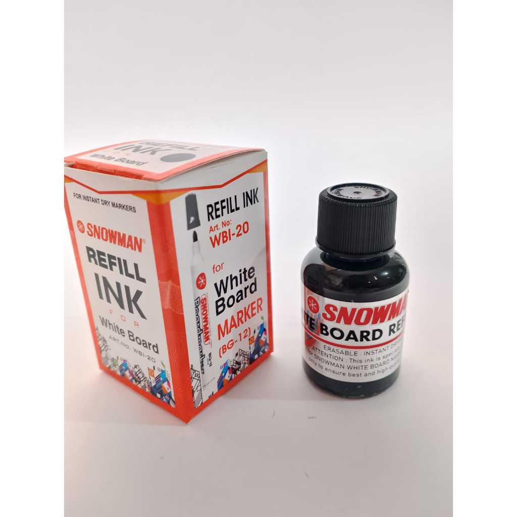 Refill Tinta Spidol WBI-20 WHITEBOARD Snowman (1Pack)