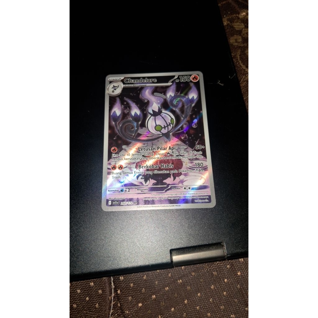 Pokémon TCG: Chandelure AR 102/086 SV11B Black Bolt - [RANK: S]
