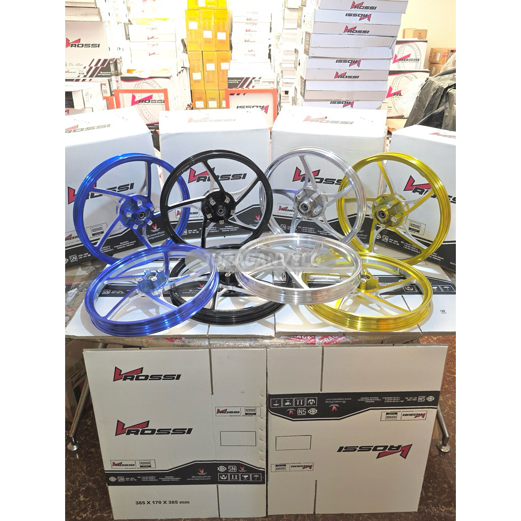 VROSSI SPRINT SAMURAI PALANG 5 KZR - MX KING | BLACK - SILVER - BLUE - YELLOW