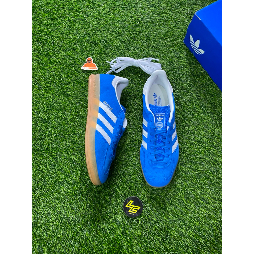 ADIDAS GAZELLE INDOOR BLUE WHITE