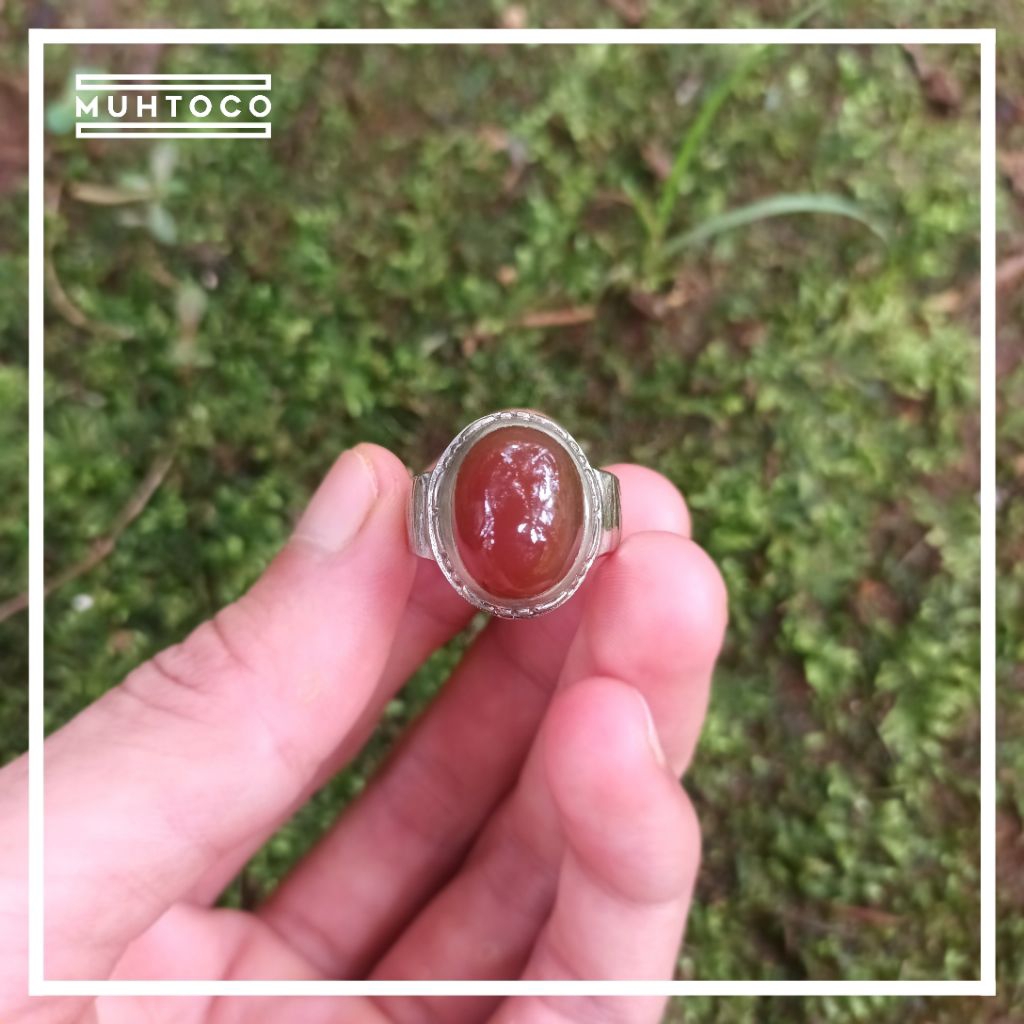 BATU AKIK || MERAH ATI AYAM KRISTAL