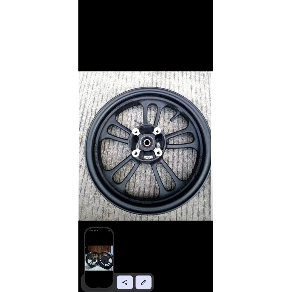 velg Scoopy 2023 original R 12