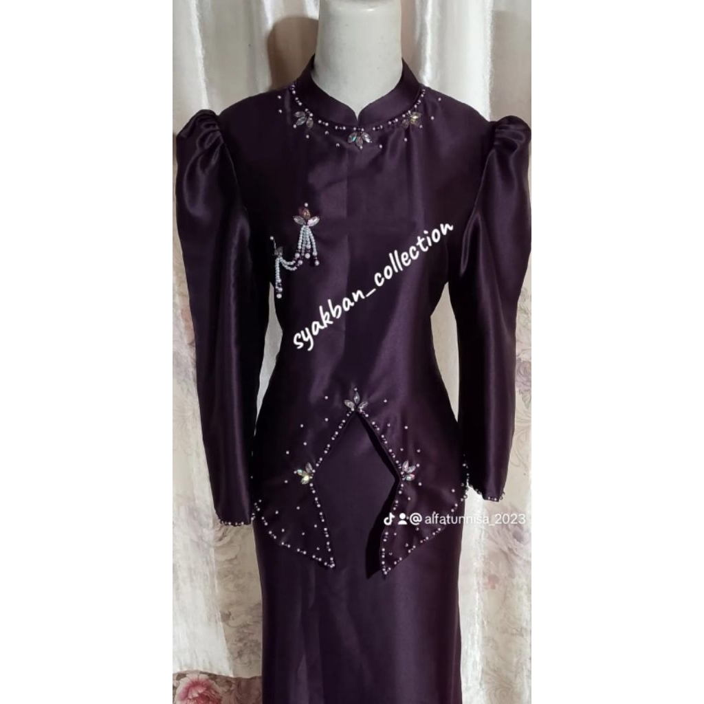 dress duyung full payet terbaru modern