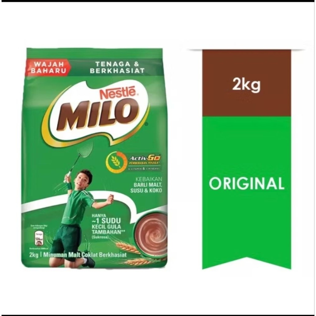 MINUMAN MILO MALAYSIA 2 KG