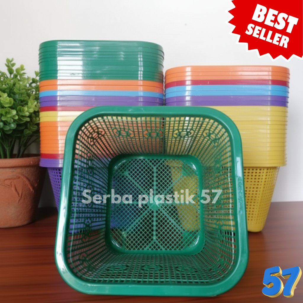 GROSIR Ceting nasi / bakul nasi / besek plastik /wakul hajatan murah