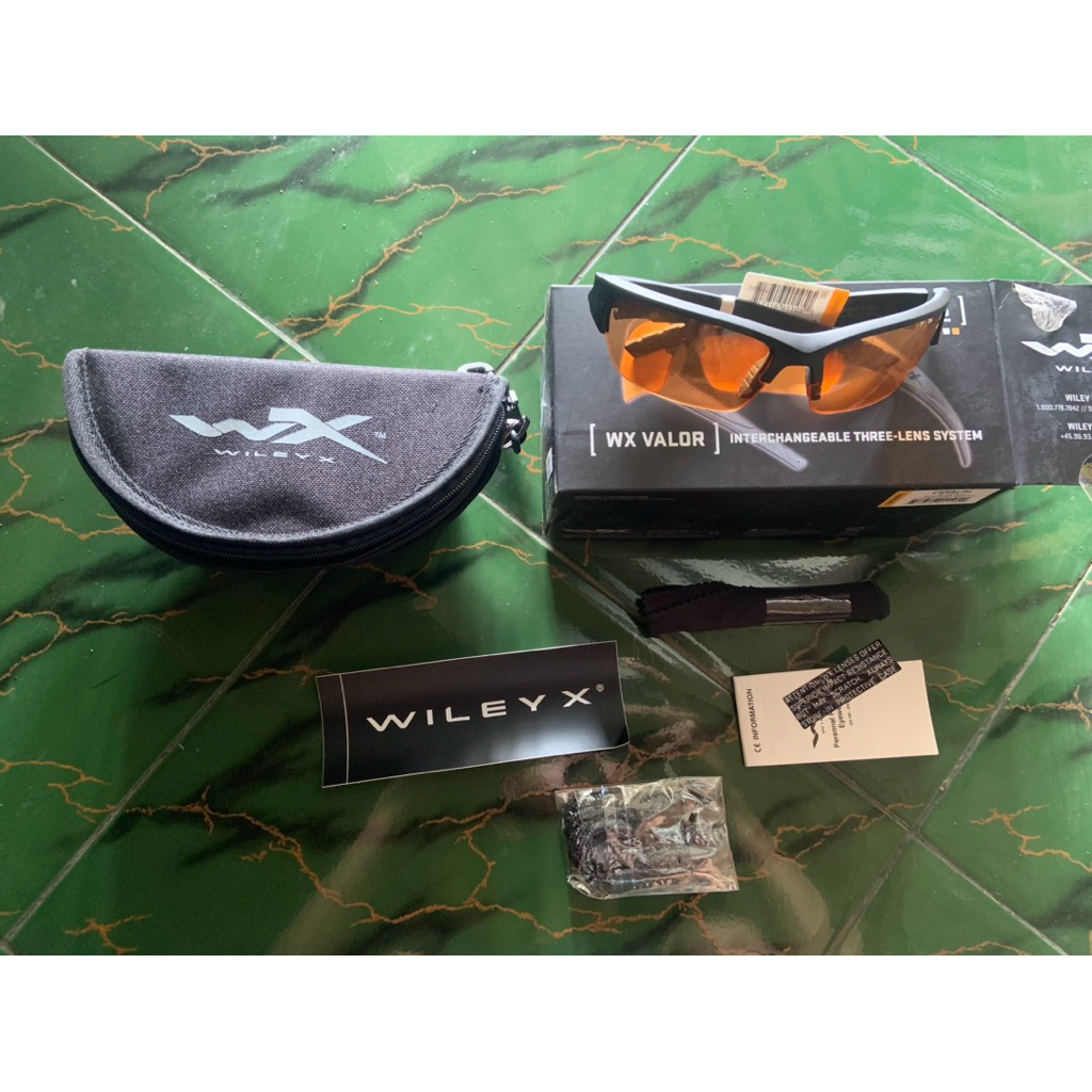 wx valor Wiley X three lens