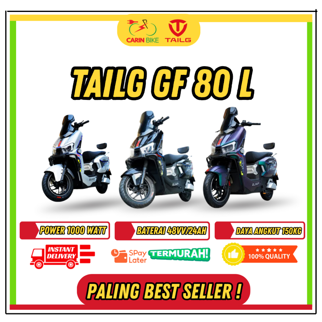 SEPEDA LISTRIK TAILG GF80 L