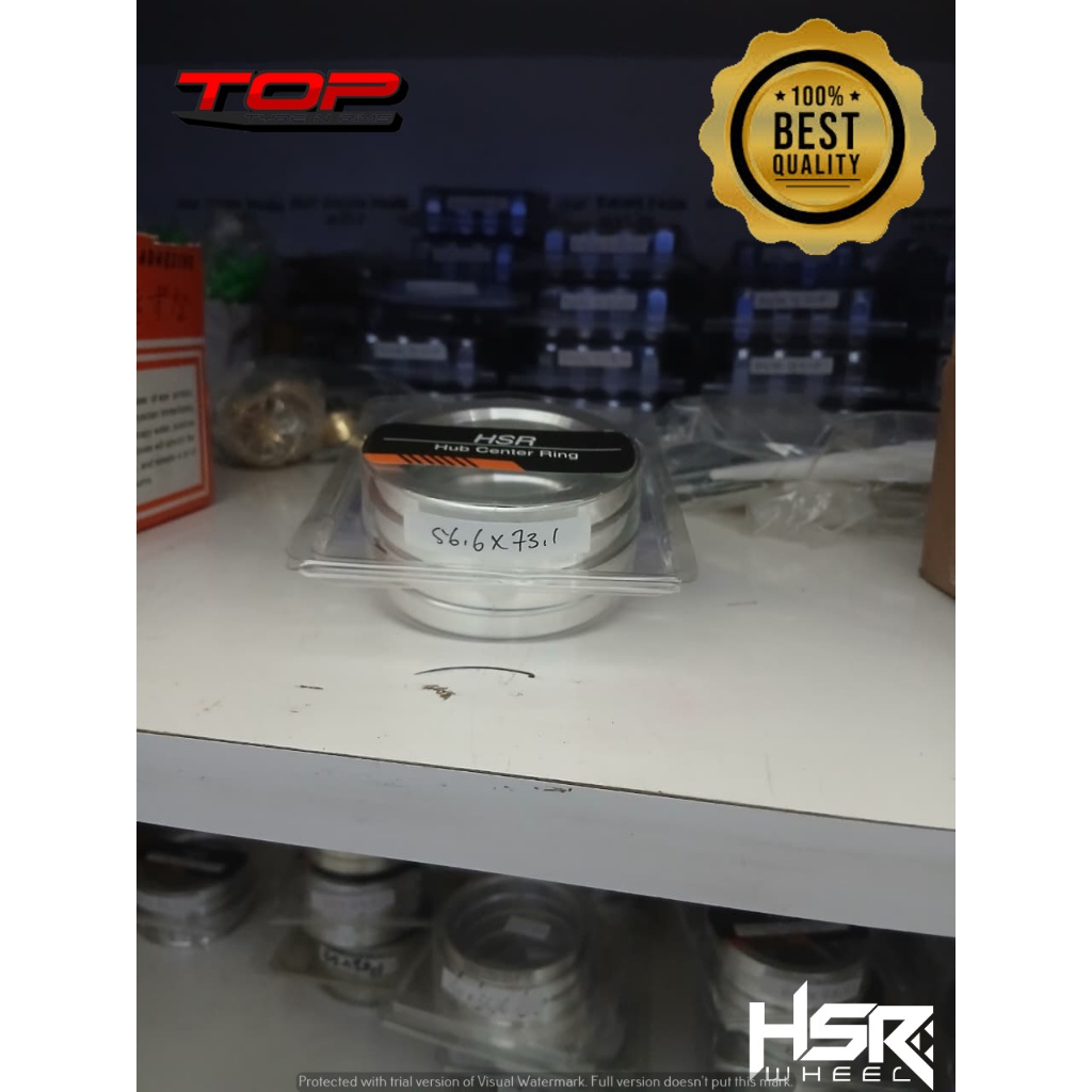 Center Ring Velg Mobil Ukuran 56,6X73,1 Hub Centering Wuling Almaz Wuling Cortez Dan Semua Jenis Mob