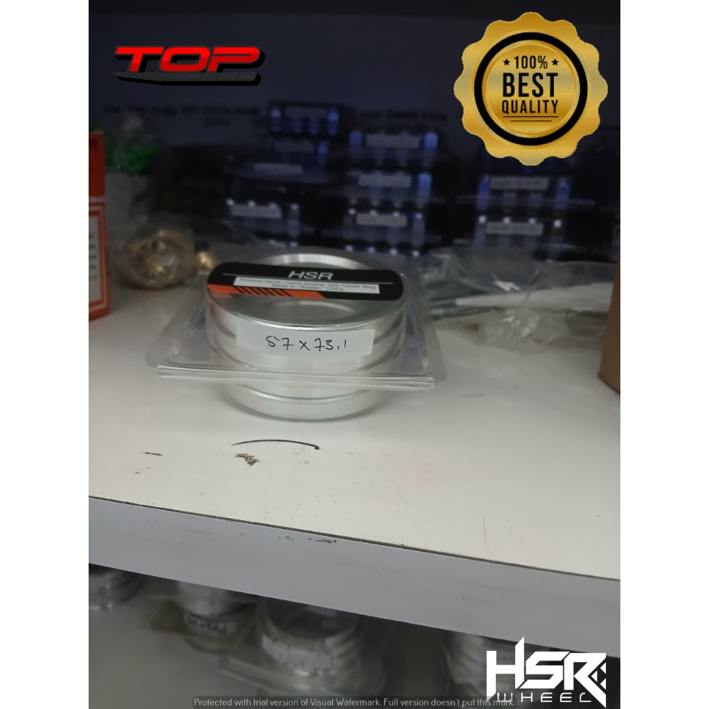 Center ring Velg Mobil Ukuran 57X73,1 Mobil  Audi (model 80, 90, 100), BMW (E30, 318, 320 Touring), 