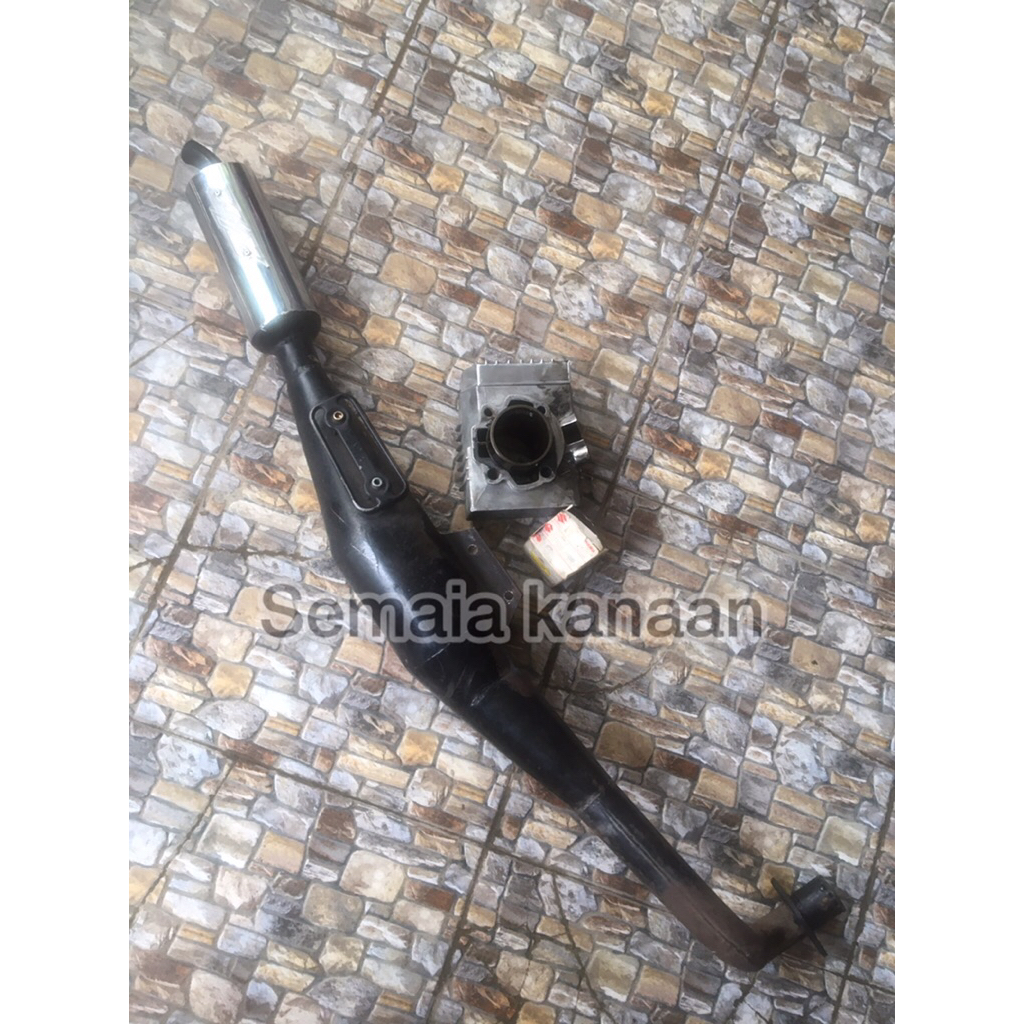 Knalpot suzuki crystal / tornado gs merk kyx