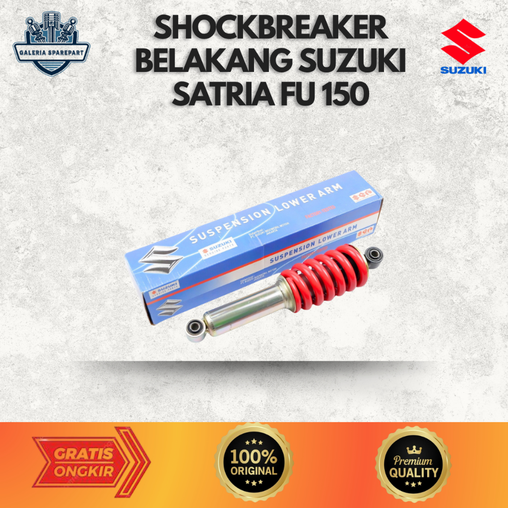 Shock Belakang Motor Satria FU 150 Galeria sparepart motor