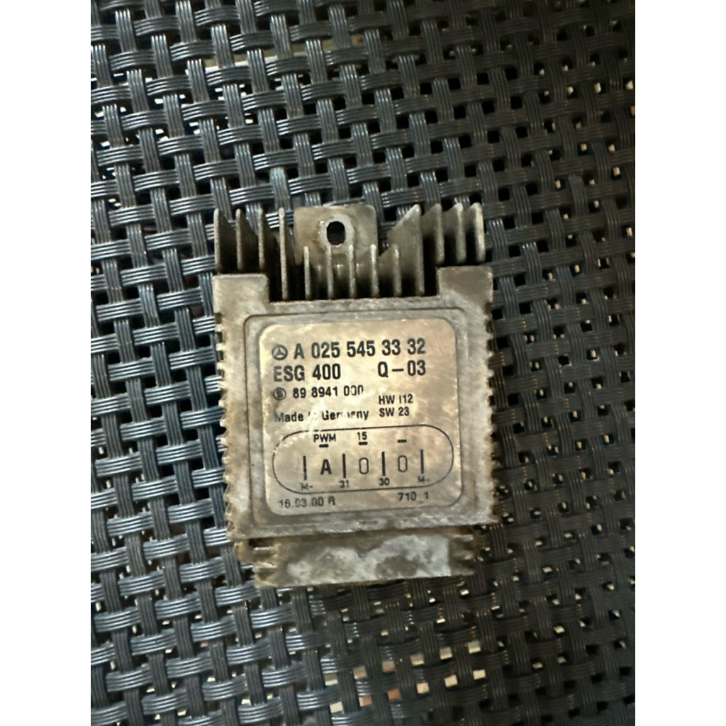 Module Extra fan W210 / Modul kipas radiator