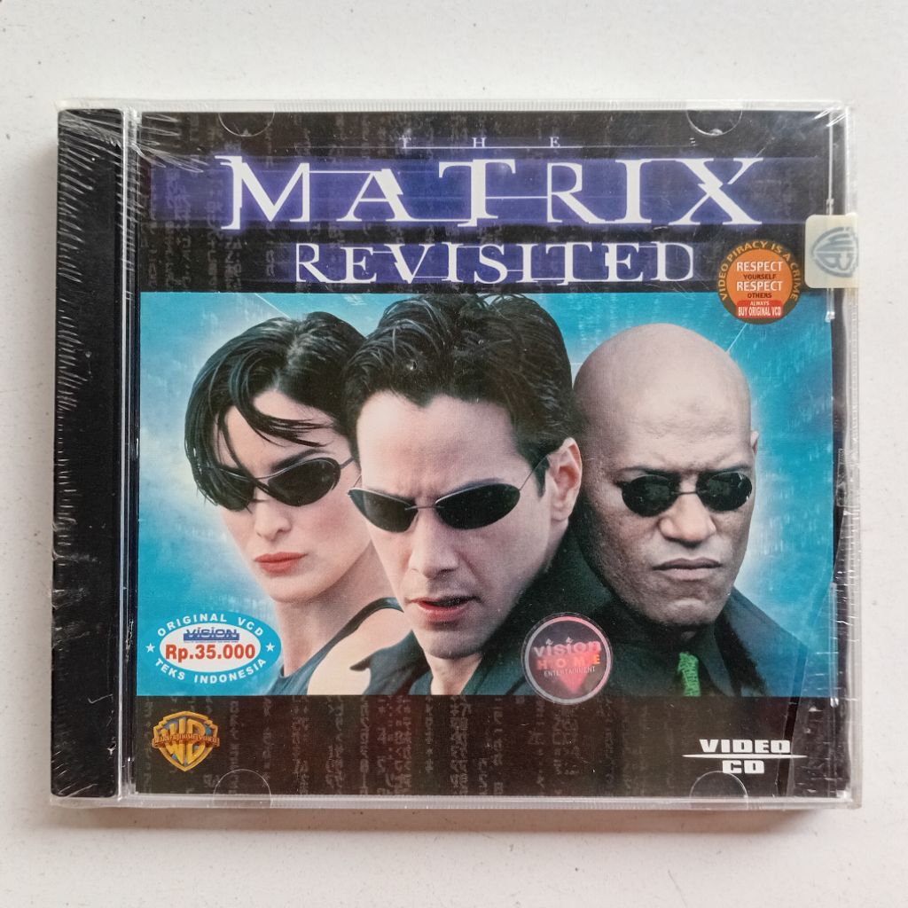 VCD The Matrix Rivisited (2001) Teks Indonesia Original Warner Bros Pictures VideoCD Segel Nos