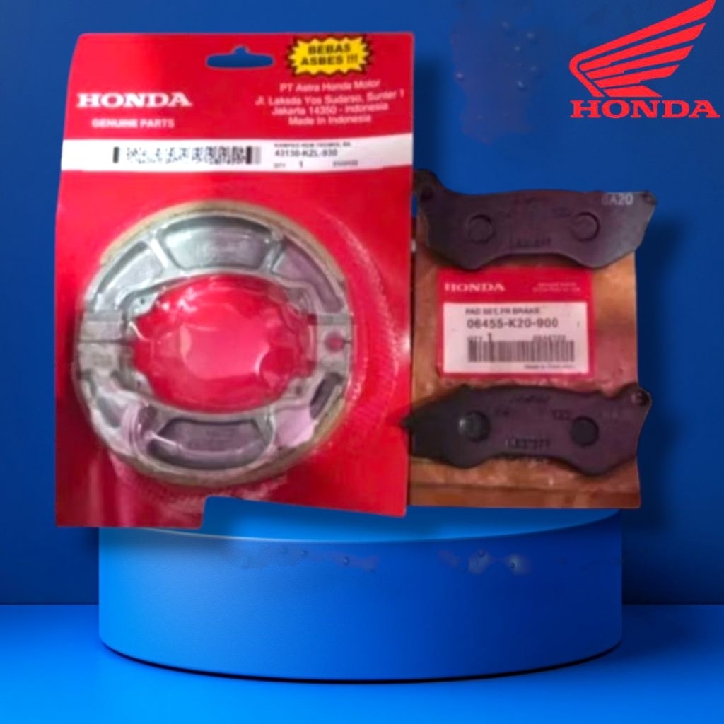PAKET KAMPAS REM DEPAN BELAKANG HONDA PCX CBU 125 PCX 150 CBU