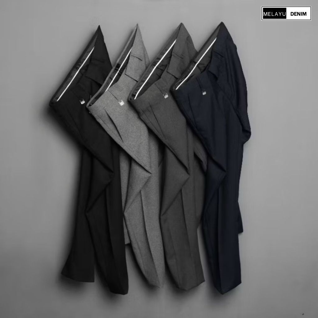 Promo Celana Kain Wool Panjang Pria Premium Celana Panjang Kerja Celana Formal Pria