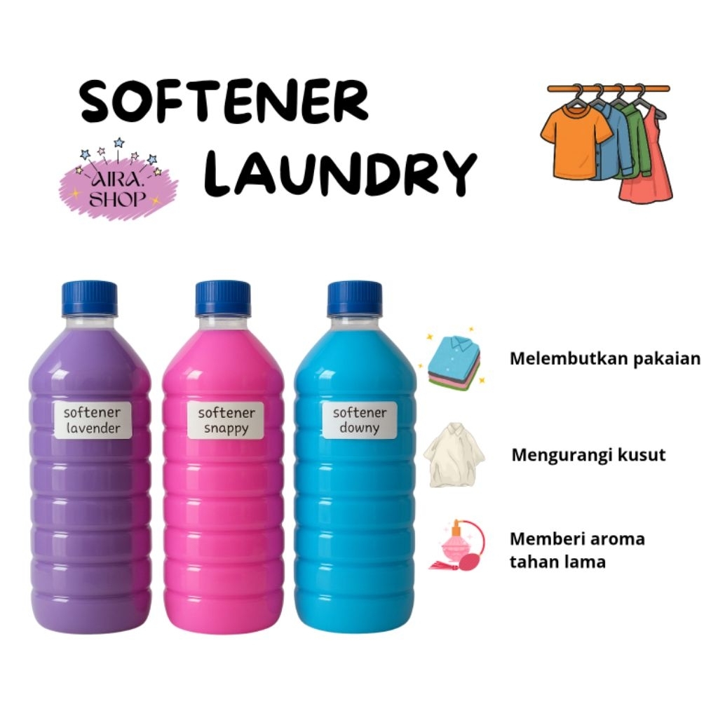 Softener Laundry Awet Wangi Tahan Lama 1 Liter