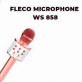 Mic Fleco WS 858 Original Bluetooth Karaoke Portable