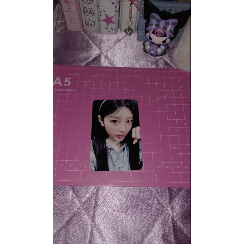 photocard unnoficial wonhee illit lucuu