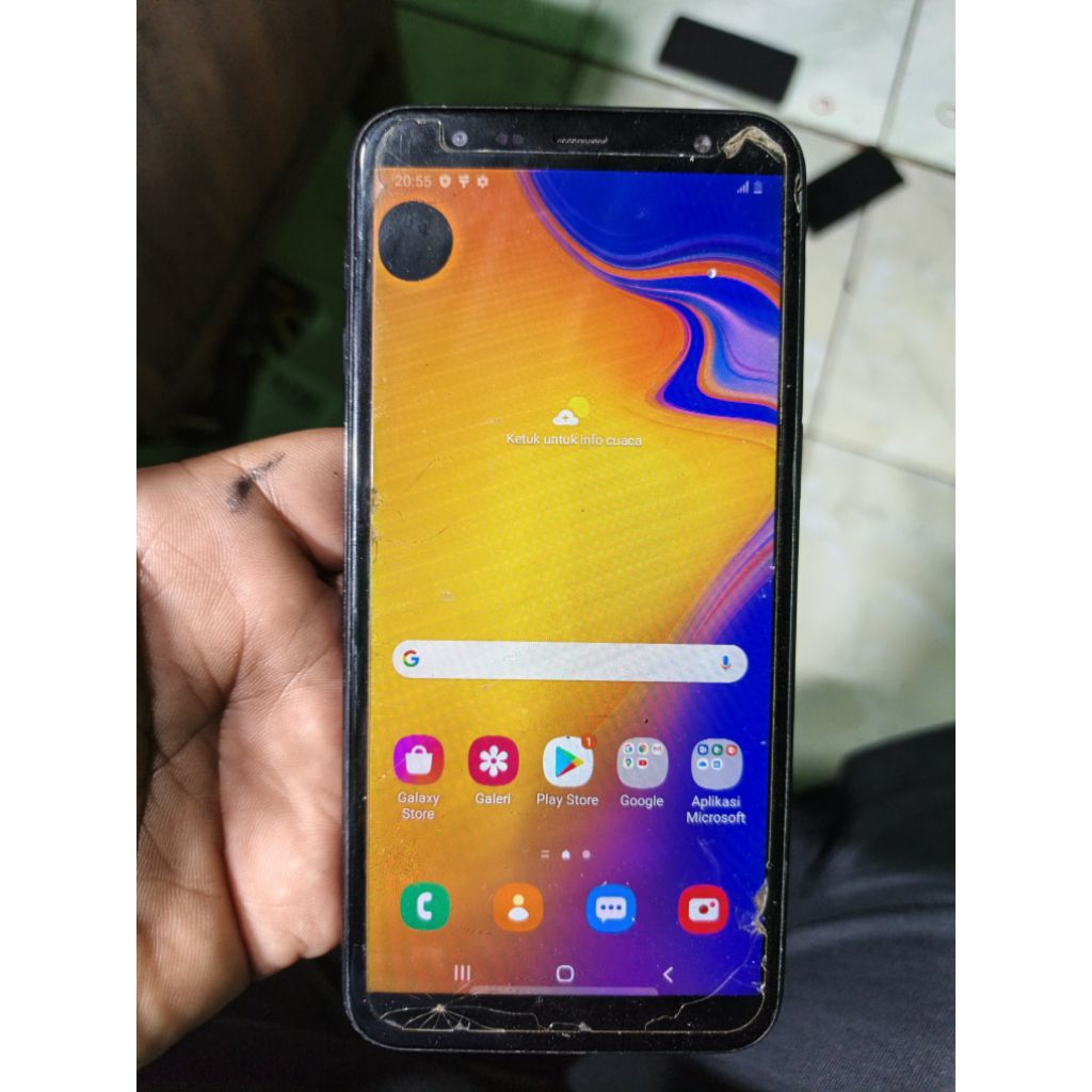 Mesin samsung j6 plus normal unit