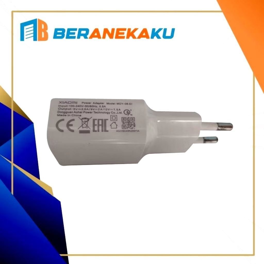 TERMURAH charger ORIGINAL Xiaomi kepala casan cabutan ori