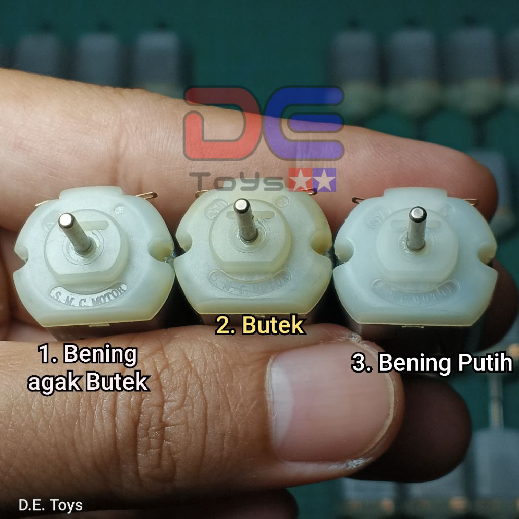 Dinamo SMC Motor Double Shaft Loose Kit Original Tamiya - Mesin Motor Bawaan Sasis MS MA STB STBO ST