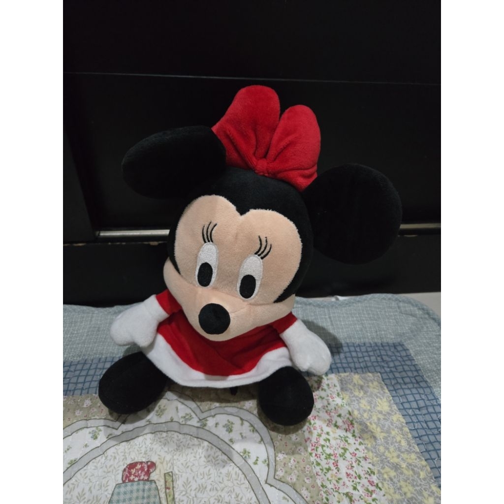 BONEKA minnie mouse Christmas kecil