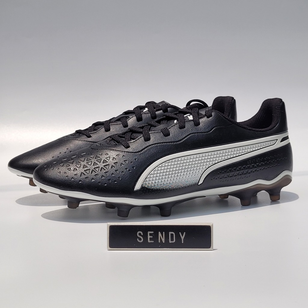 Puma King Match FG Original Sepatu Bola Soccer Football Black Hitam