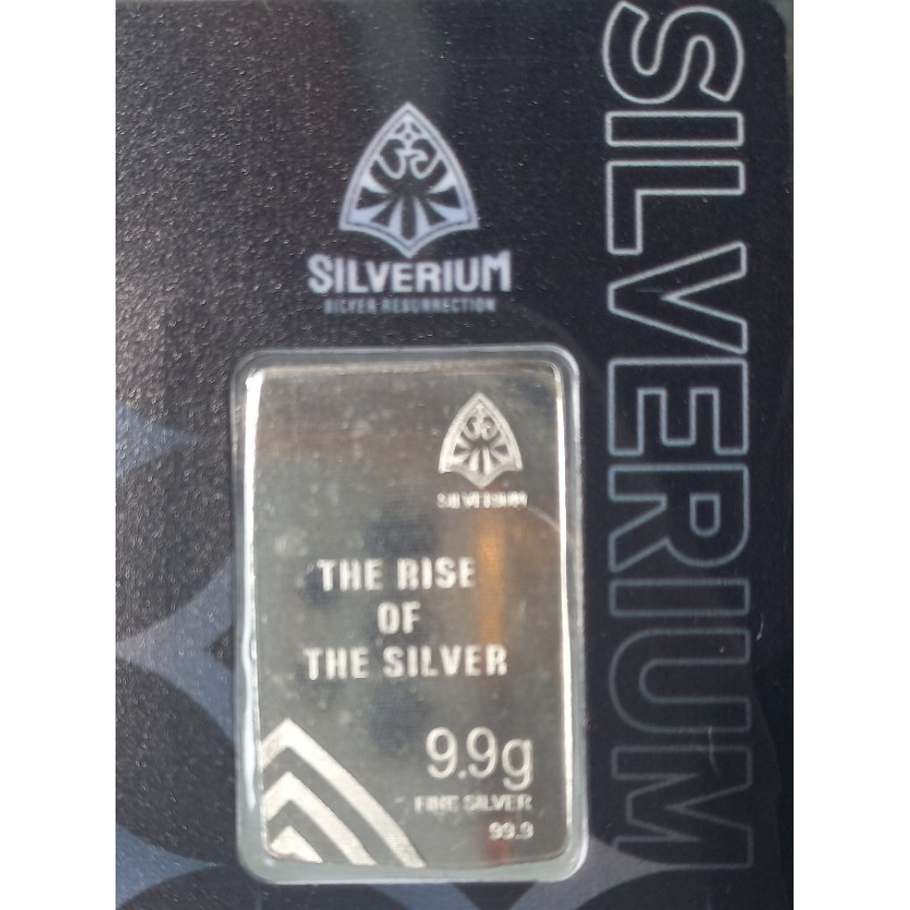 LM Silver Perak Batangan 9,9 gram 50 gram aslii Ready