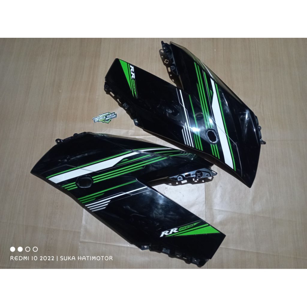 Fairing sayap kanan kiri Ninja 250 rr Mono Original.