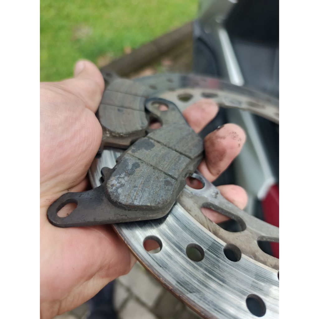 cakram + kanvas rem belakang bekas nmax old