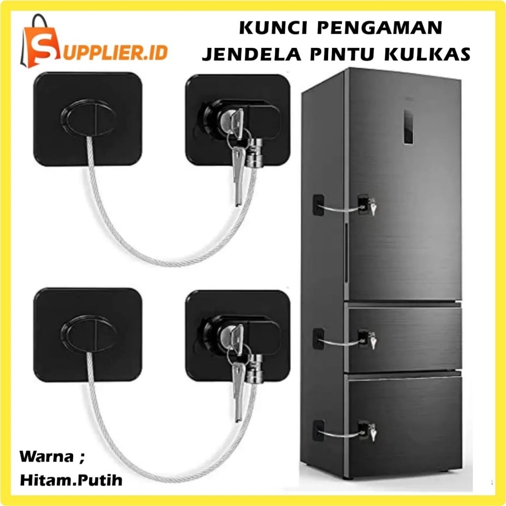 Kunci Pengaman Jendela Kunci Pengaman Pintu Kunci Kulkas