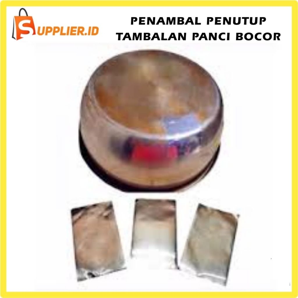 Penambal Panci Stiker Panci Bocor Tambalan Penambal Penutup Lubang Stiker Aluminium
