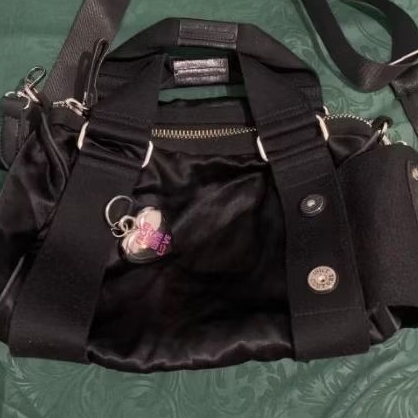 Sling Bag Juicy Couture Black Vintagw
