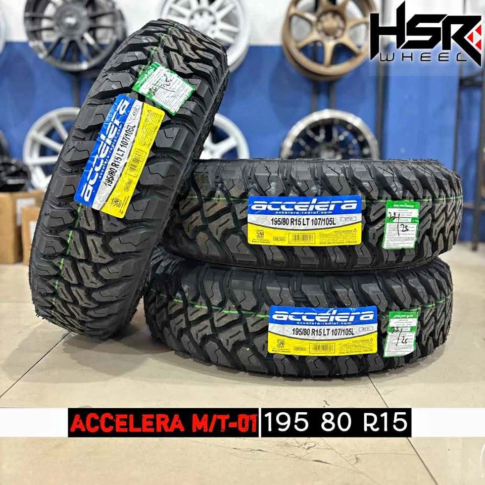 Ban Offroad Murah Ring 15 Accelera M/T 195/80 R15 Ban Mobil Offroad Mobil Dan Tracktor Ban Kebun