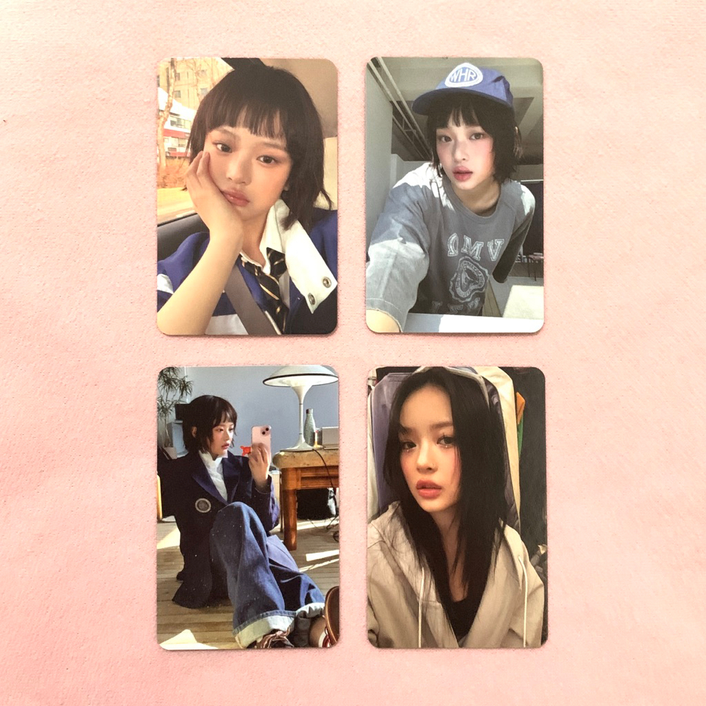 [OFFICIAL] HANNI NEWJEANS PHOTOCARD PHAM SUPERNATURAL HOW SWEET WEVERSE ALBUM CAP IPHONE MIRROR SELC