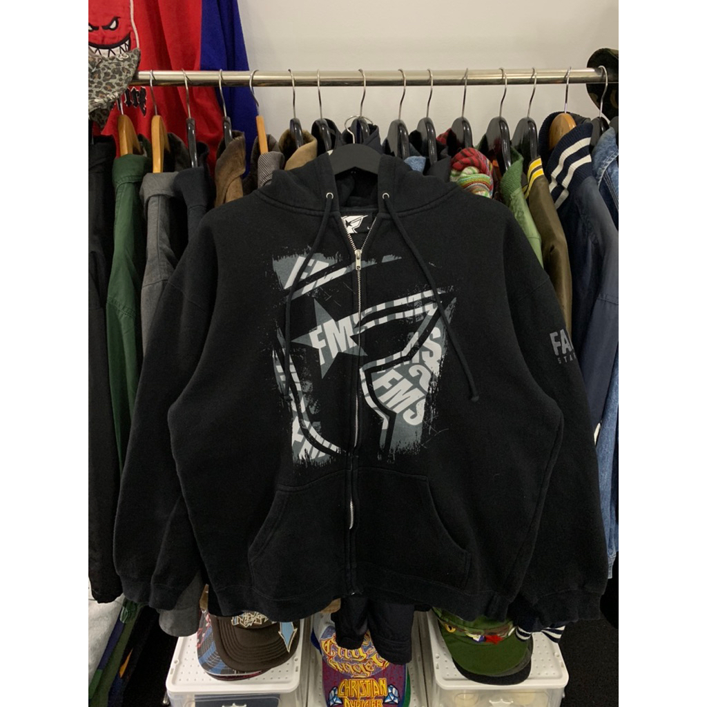 Famous Stars & Straps Zip Hoodie